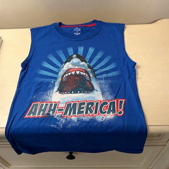 Boys Set of 2 Sleeveless Tees NWT - Picture 2 of 6